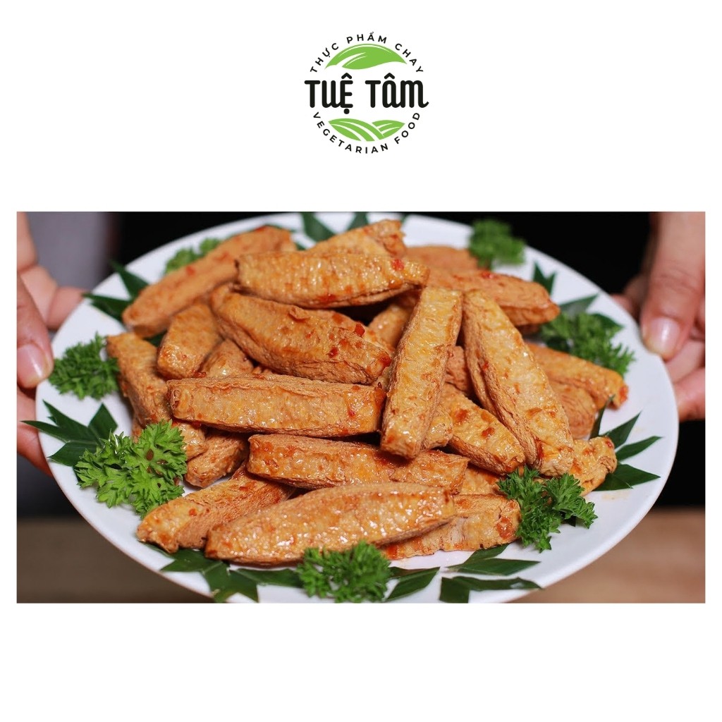 Sườn non chay, sườn chay Bảy Lên 500g phục vụ ăn chay.