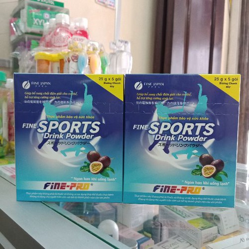 Oresol Sport drink power vị chanh leo bù nước và chất điện giải cho cơ thể .