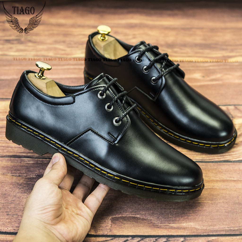 (Kèm Video ) Giày Da Nam Da Đốc Da Bò Loại Tốt Đế Khâu Chắc Chắn | BigBuy360 - bigbuy360.vn