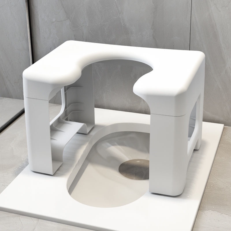Ghế Ngồi Toilet Bằng Nhựa Dày Dặn Chống Trượt Dành Cho Mẹ Bầu Và Trẻ Em
