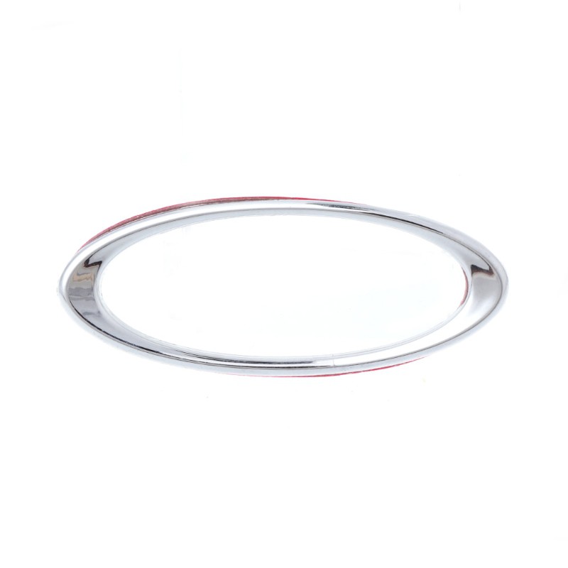 Miếng dán trang trí vô lăng bằng crom 3D cho xe hơi Ford Fiesta Ecosport Kuga Escape Focus Mondeo