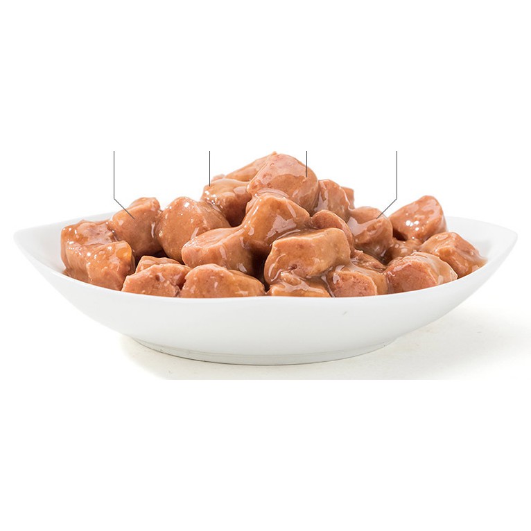 pate (xốt) cho chó mèo luscious wet food 375g