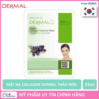[Cực Hot] Mặt Nạ Dermal Collagen Dưỡng Da Tinh chất Thảo Mộc - Hàn Quốc