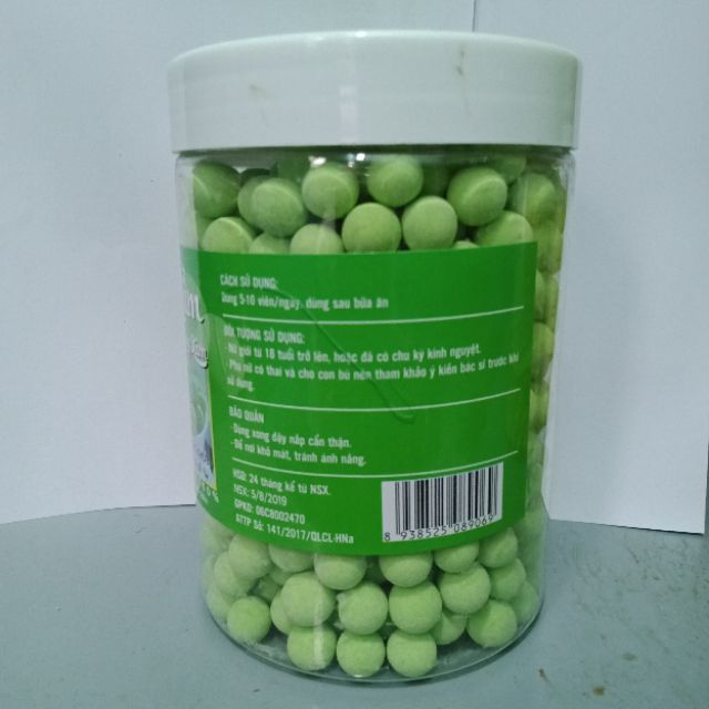 500gr viên mầm đậu nành hồng sâm matcha tăng vòng 1, đẹp da, tăng sinh lý nữ có Giấy chứng nhận An toàn thực phẩm | WebRaoVat - webraovat.net.vn