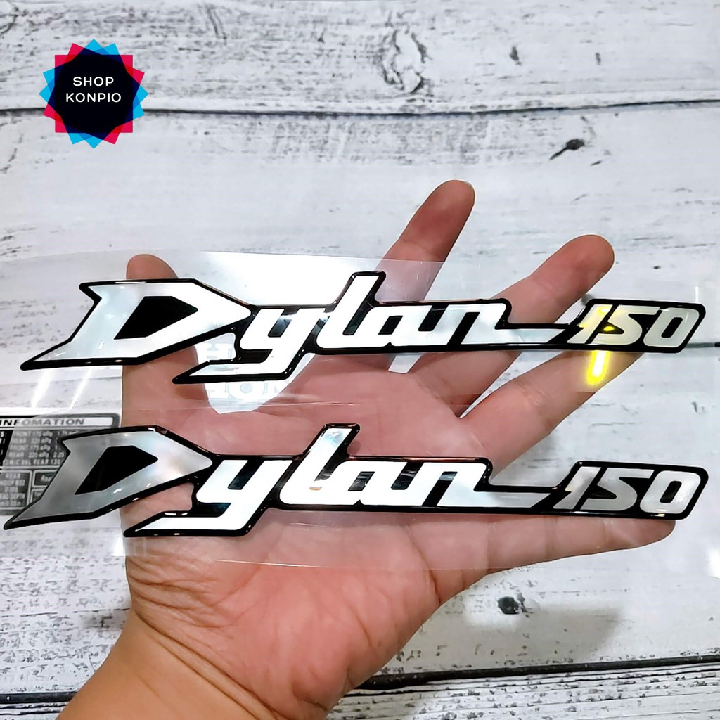 [ Loại Tốt ] Bộ Tem Chữ Nổi Dylan 150 Và Thông Số Cho Xe Dylan