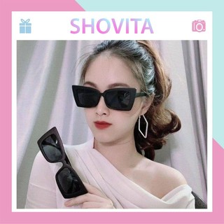 Kính Mát Nữ Gọng Vuông Nhỏ [FREESHIP] Kính Chống Nắng Du Lịch Kính Chụp Ảnh Tự Sướng Thời Trang-VT29