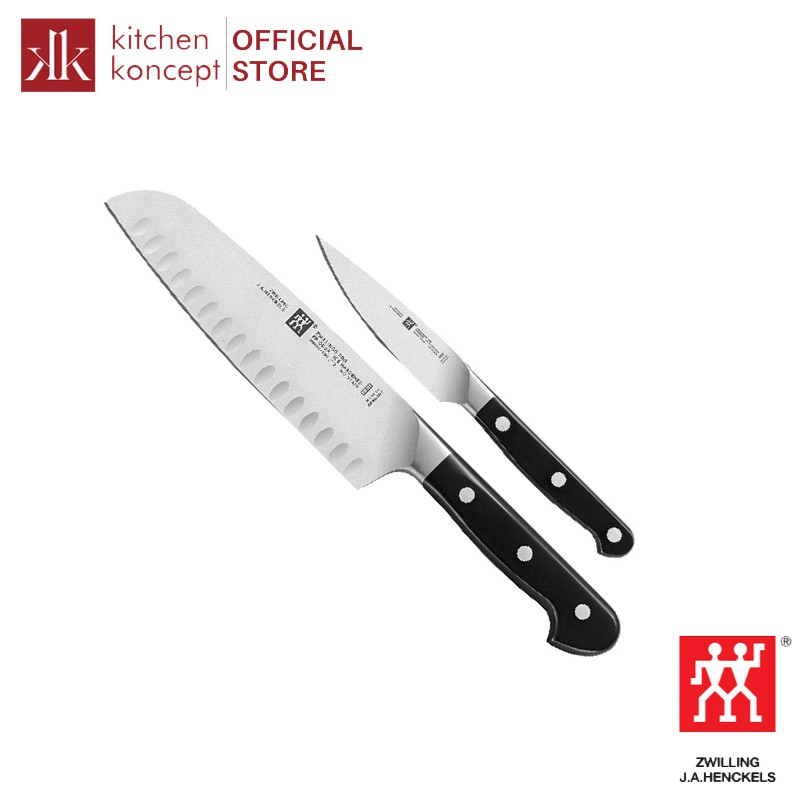 Bộ Dao Làm Bếp 2 Món Zwilling Pro