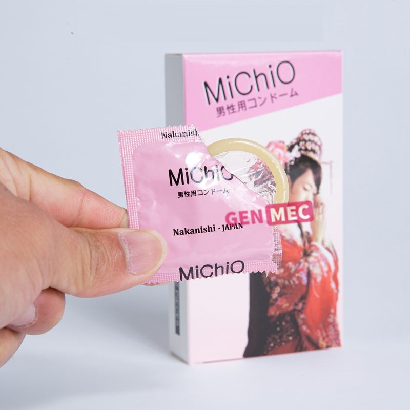 Bao cao su Gân Gai MICHIO Nhật Bản - Hộp 12c