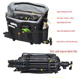 Túi máy Ảnh Cwatcun K11 size lớn