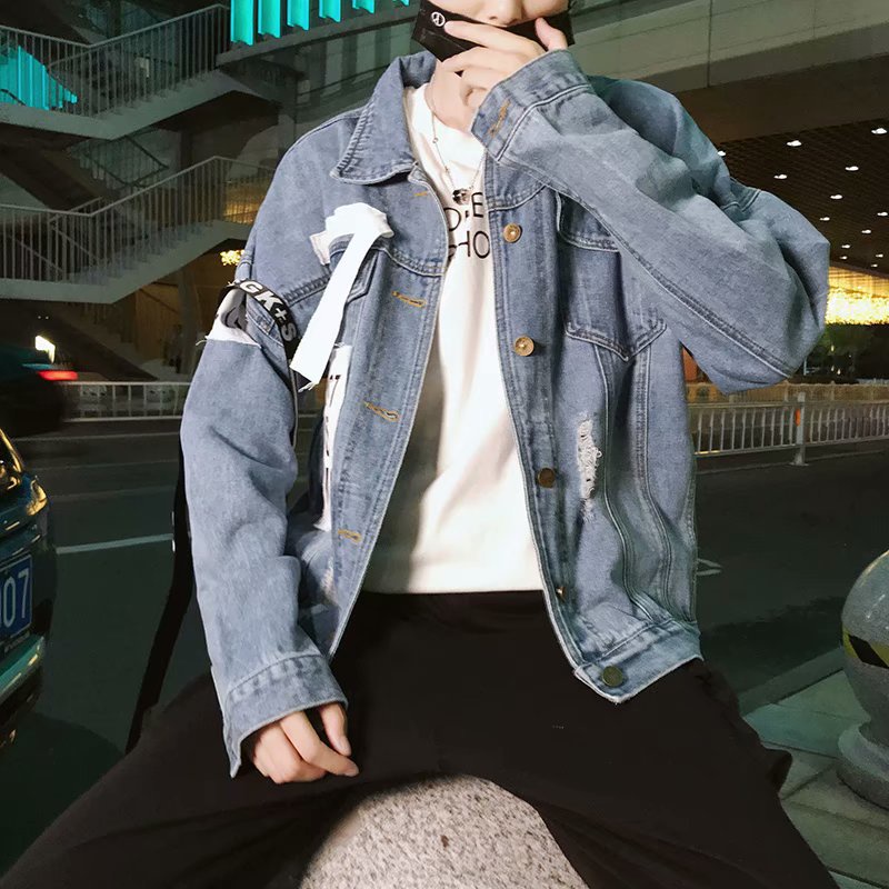 Áo Khoác Jeans Just One More Unisex Cho Cả Nam Và Nữ Vải Jeans Đẹp Và Cá Tính 2022