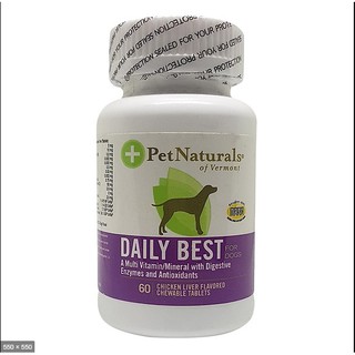 VITAMIN TỔNG HỢP CHO CHÓ THÚ CƯNG DAILY BEST-VIÊN BỔ SUNG DINH DƯỠNG- KHOÁNG CHẤT