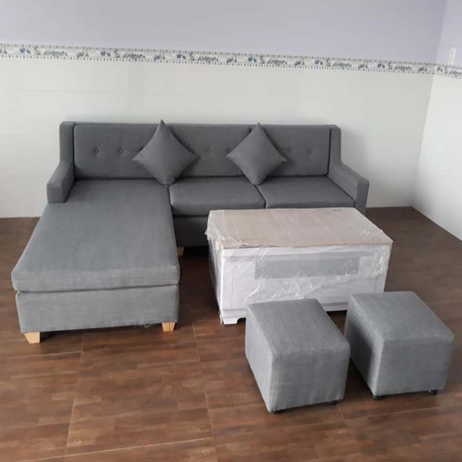 Ghế sofa phòng khách góc chữ L 2m5x1m6