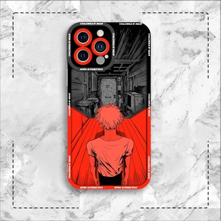 Ốp lưng iphone samsung xiaomi oppo cạnh vuông JM CASE Chainsaw Man manga cá tính