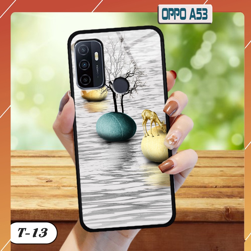 Ốp cường lực kính in 3D cho OPPO A53
