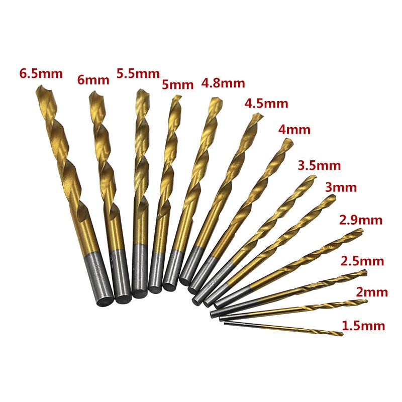 Set 13 Mũi Khoan Lỗ Gia Công Vật Liệu Gỗ