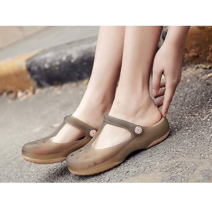 SỤC NHỰA VEBLEN6601 MÀU NÂU CHO NỮ