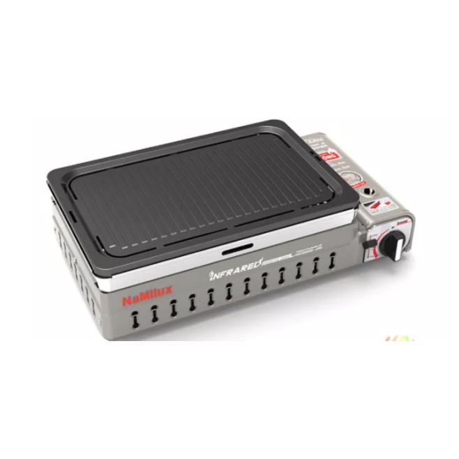 Bộ bếp gas nướng đa năng NaMilux GM2220PS (full bộ bếp, kiềng, vỉ chống dính)