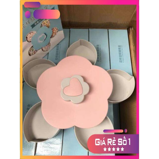 [ SIÊU KHUYẾN MẠI ] Khay đựng mứt hình hoa mẫu mới 2018