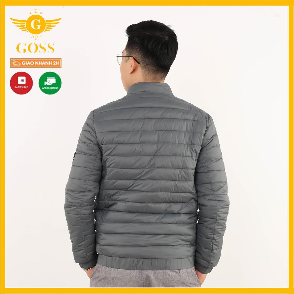 ⭐️Hàng Loại 1⭐️ Áo phao nam siêu nhẹ siêu ấm giữ nhiệt GOSS - Áo khoác phao nam cao cấp chính hãng | BigBuy360 - bigbuy360.vn