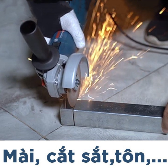 Máy Mài Bosch 670w, Máy Mài Góc, Máy Cắt Cầm Tay - Hàng Công Ty