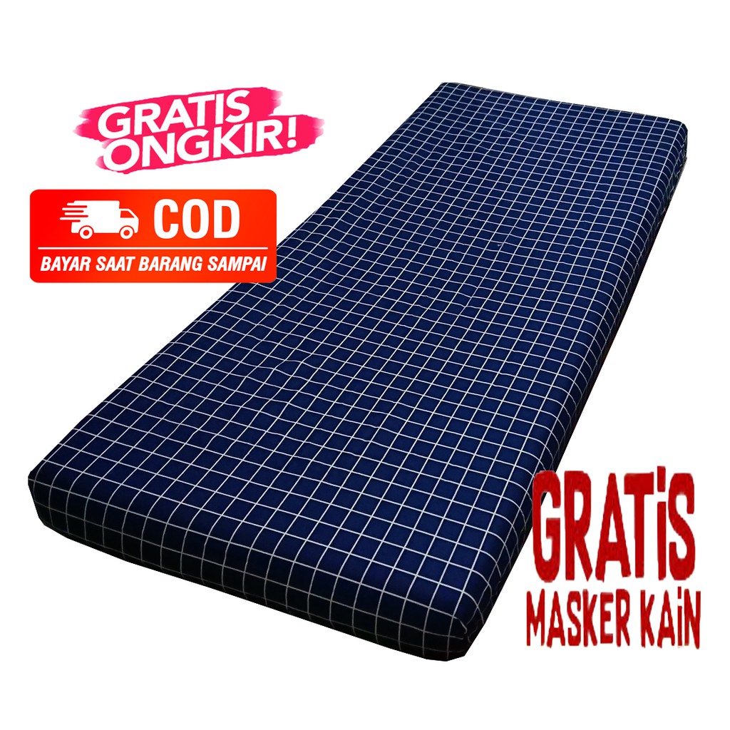 Vải Lanh Cao Su Bọc Giường Ngủ 90x200 X 15