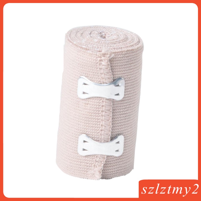 Băng Quấn Vải Cotton Co Giãn Thoáng Khí Kèm Móc 7.5 cm