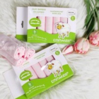 Set 6 Khăn mặt EmmaKids 2 lớp sợi tre cho bé KT 30x30cm