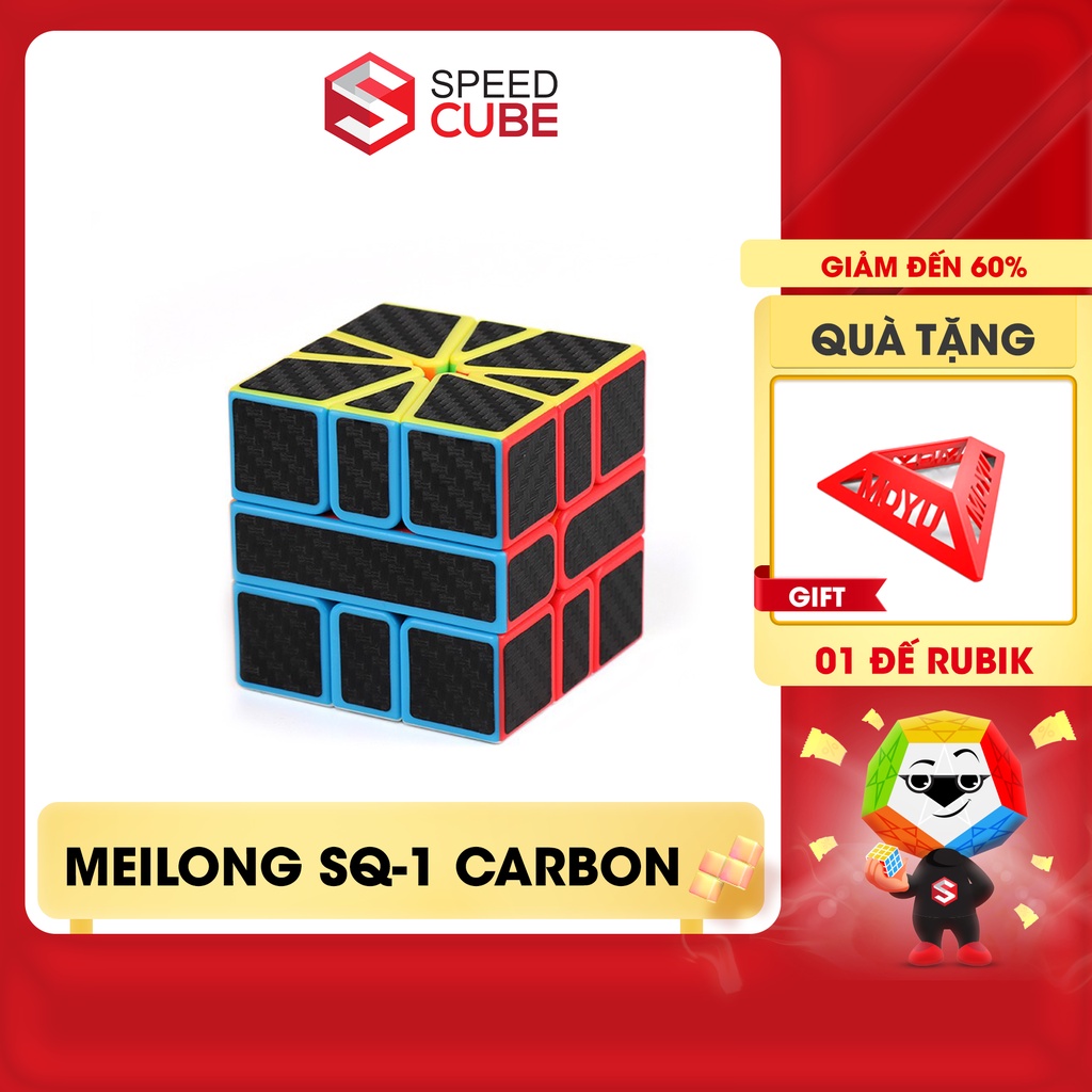 Rubik Biến Thể Moyu SQ-1 / Square-1 Carbon Rubic Chính Hãng Moyu - Shop Speed Cube