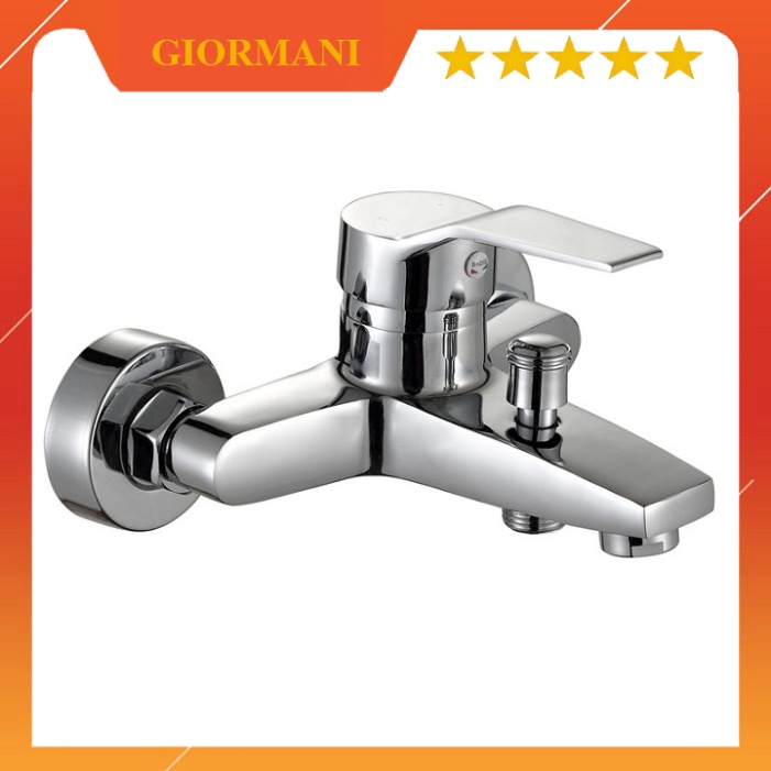 Bộ củ sen tắm GIORMANI SNL904 hàng hợp kim đồng mạ crom 5 lớp chính hãng bảo hành 24 tháng