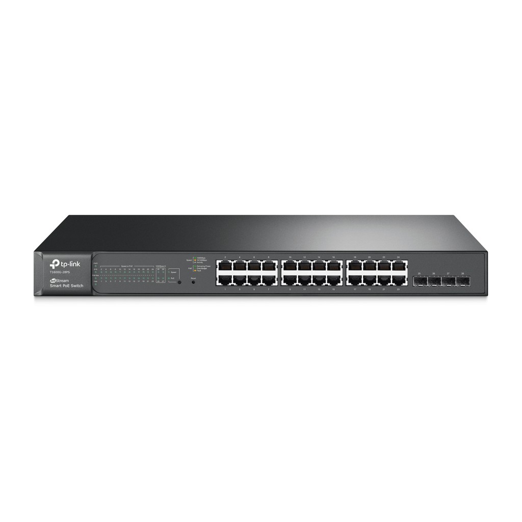 Switch chia mạng TP-LINK 24 Port PoE T1600G-28PS