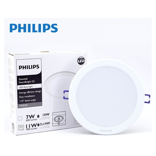 Đèn âm trần LED Philips DN027B LED6 D100 7W