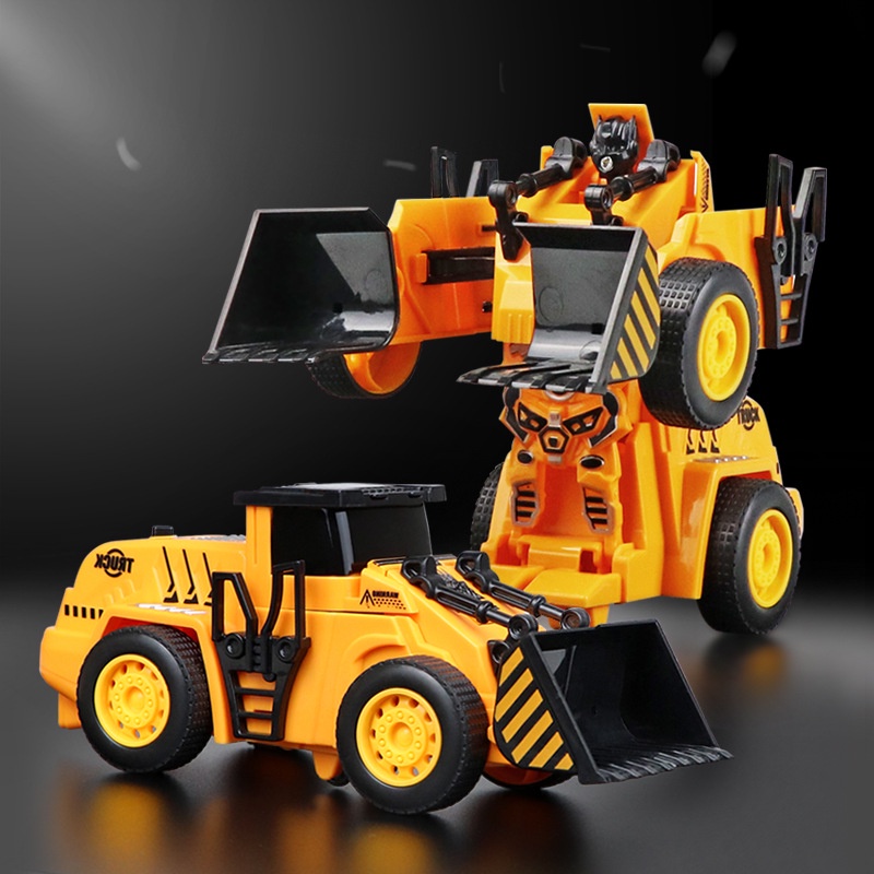 Đồ chơi robot biến hình một nút bấm cho trẻ em