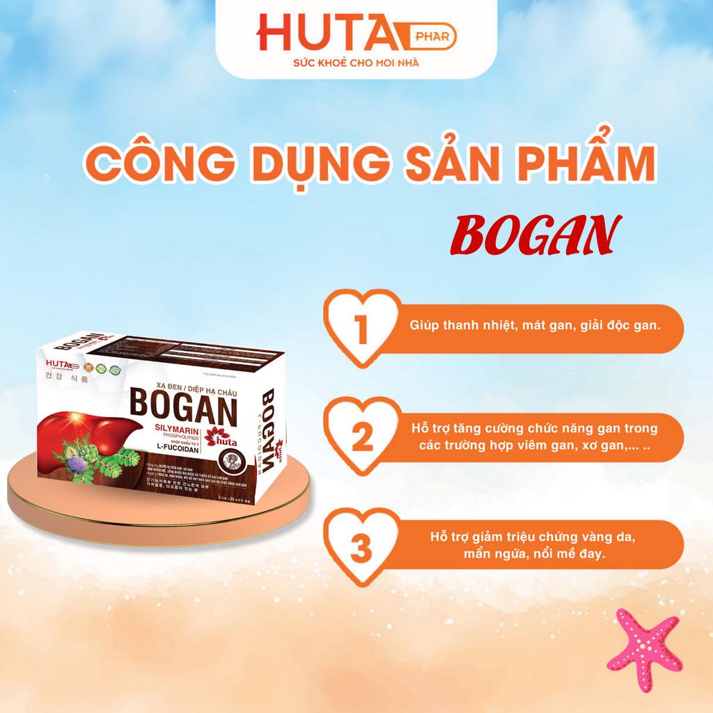 Viên Bổ gan HUTA PHAR  giúp thanh nhiệt, mát gan.