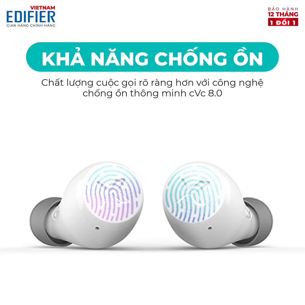 Tai nghe Bluetooth 5.0 EDIFIER X3 Âm thanh Stereo - Chống nước IP55 - Thích hợp học tập và làm việc trực tuyến (online)