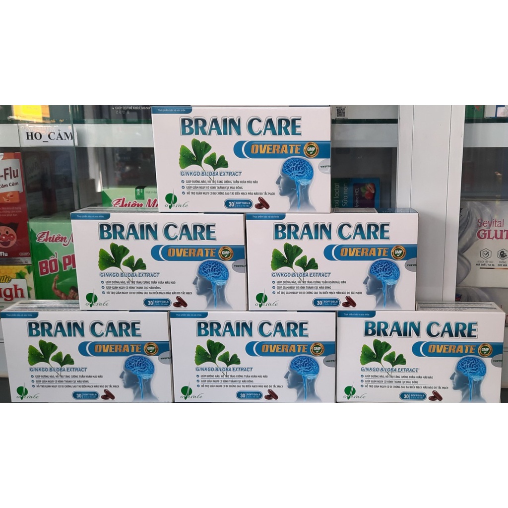 VIÊN UỐNG BỖ NÃO BRAIN CARE OVERATE