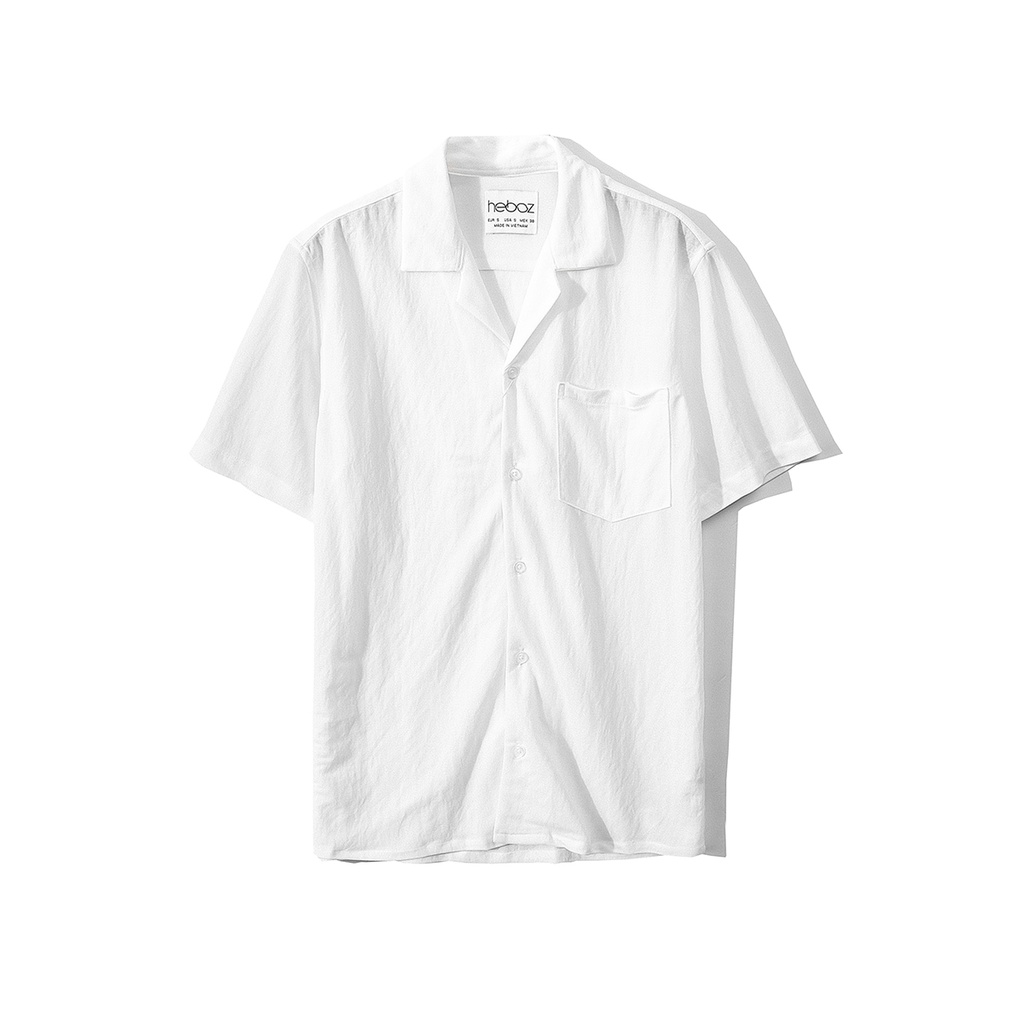 Áo sơ mi pijama ngắn tay nam HEBOZ vải đũi nhăn tự nhiên, nhẹ nhàng và mát - 00000656 | BigBuy360 - bigbuy360.vn