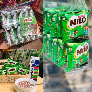 BỊCH 12 GÓI NGŨ CỐC ĂN SÁNG NESTLE MILO MỚI 15GR/1G