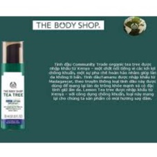 Sữa dưỡng ẩm đêm cho da mụn tea tree the body shop night lotion 30ml