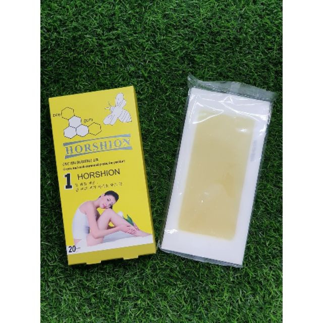 Hộp 20 miếng wax lông Horshion