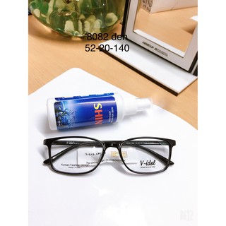 Gọng kính V Idol V8082SBK màu đen - gọng kính nhựa chính hãng Hàn Quốc- tặng hộp