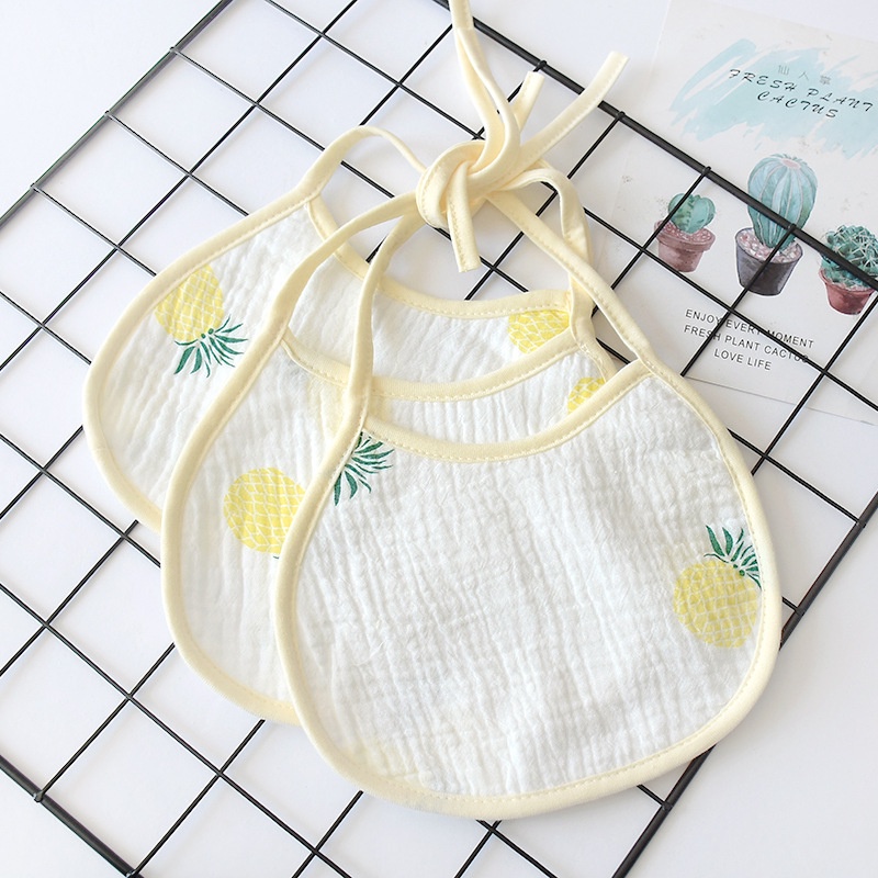 Yếm xô sơ sinh 6 lớp yếm dãi cho bé nhiều hoạ tiết cực dễ thương