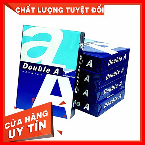 Giấy A4 Double A 80g Nhập Khẩu Thái Lan  KMV Mart