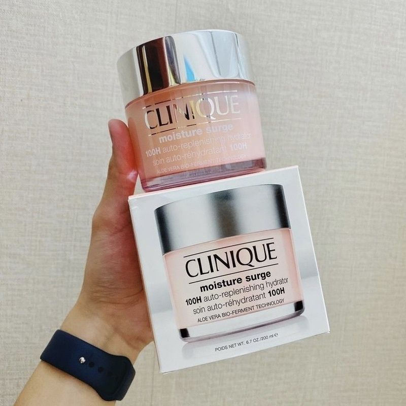 Kem Dưỡng Ẩm Chuyên Sâu Clinique Moisture Surge 72h 100h Hour Auto Replenishing Hydrator Gel 50ml, 125ml - Licyhouse
