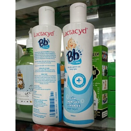 Sữa tắm lactacyd milky 500ml/250ml