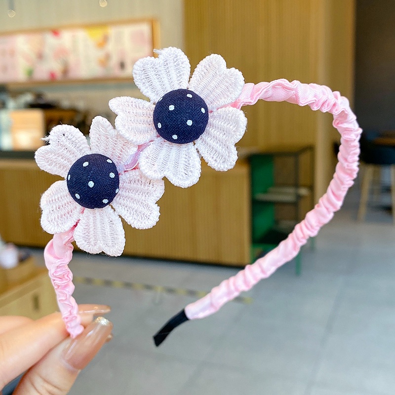 Băng Đô Có Răng Chống Trượt Kiểu Hàn Quốc Dễ Thương Cho Bé Gái