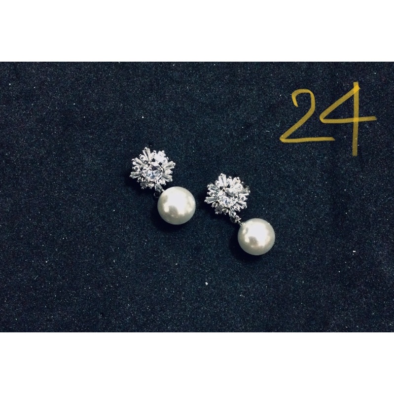 Khuyên tai kết hạt trai nhiều mẫu