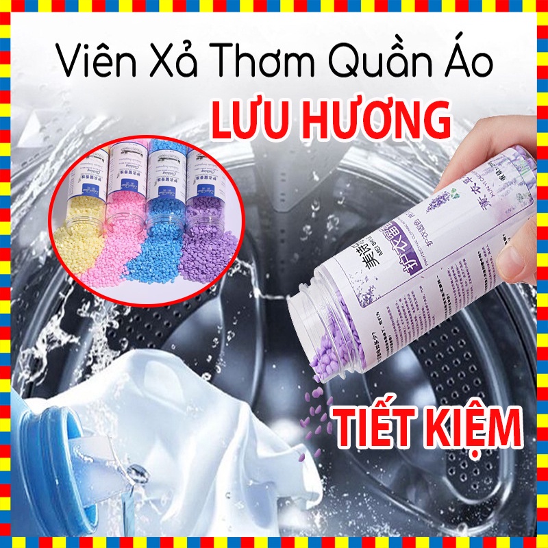 Hạt xả thơm quần áo, làm mềm vải, lưu hương thơm lâu, tiết kiệm