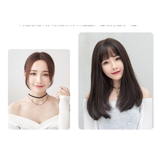 Tóc Giả Cả Đầu 40cm Hơi Cúp Nhẹ
