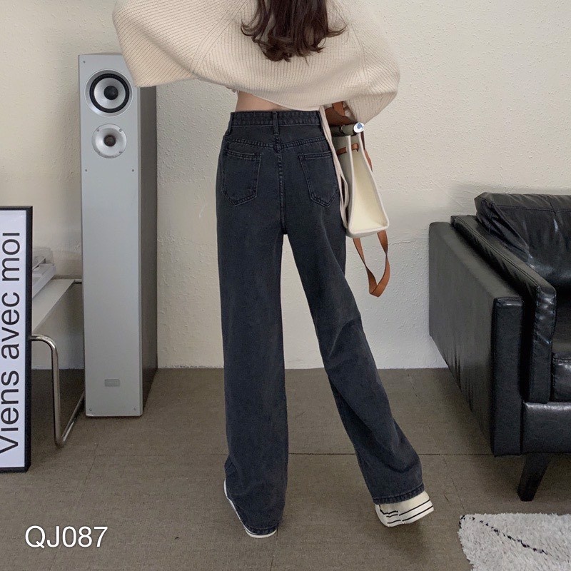 Quần Jean Nữ VN CLO Ống Rộng - QJ087