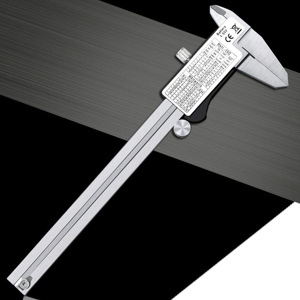Thước Đo Điện Tử Chuyên Nghiệp Bằng Thép Không Gỉ 150mm